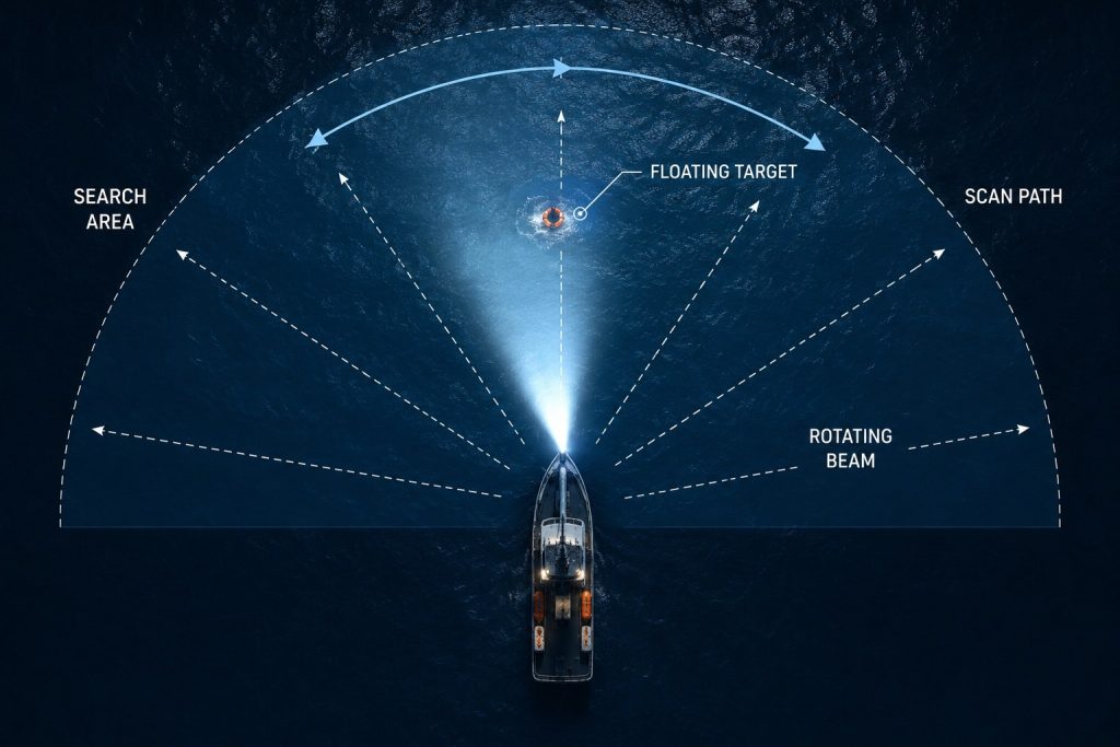 marine searchlight-Search Pattern