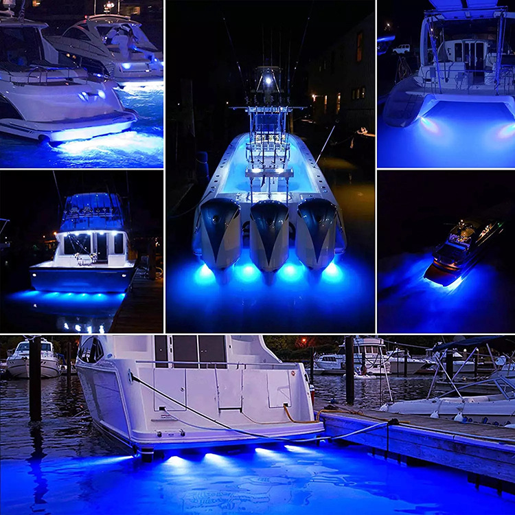 Cabin lighting ideas - underwater lighting effects