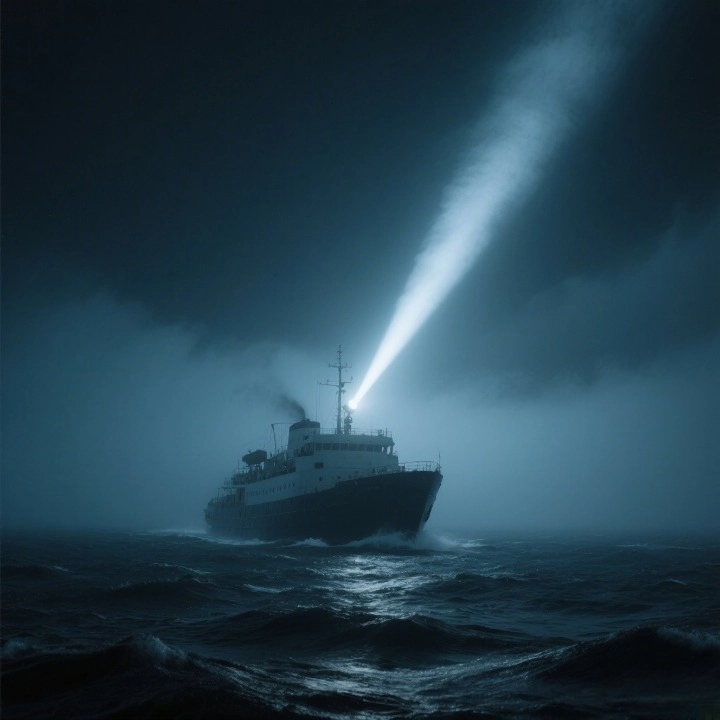 How Marine Search Light Beam Angle Affects Navigation Safety