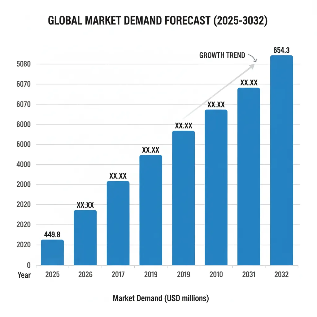 Global marine lighting demand growth forecast chart