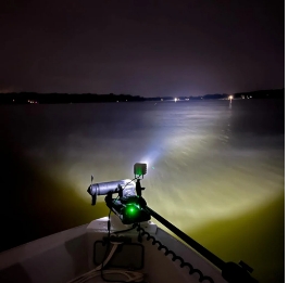 Extending the Range of Marine Searchlights