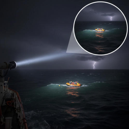 Night Vision Compatibility in Marine Searchlights