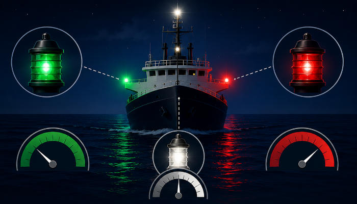Color and Intensity for Navigation Lights