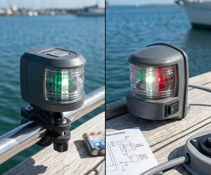 Battery-powered vs. Wired Naviga