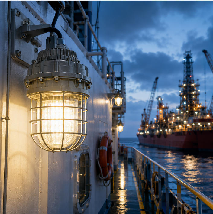 Explosion-proof Lighting for Marin