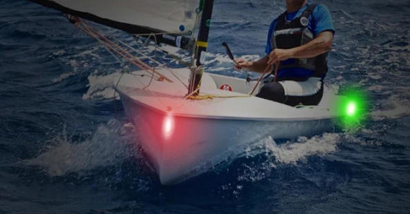 Marine Navigation Lights on Small Vessel