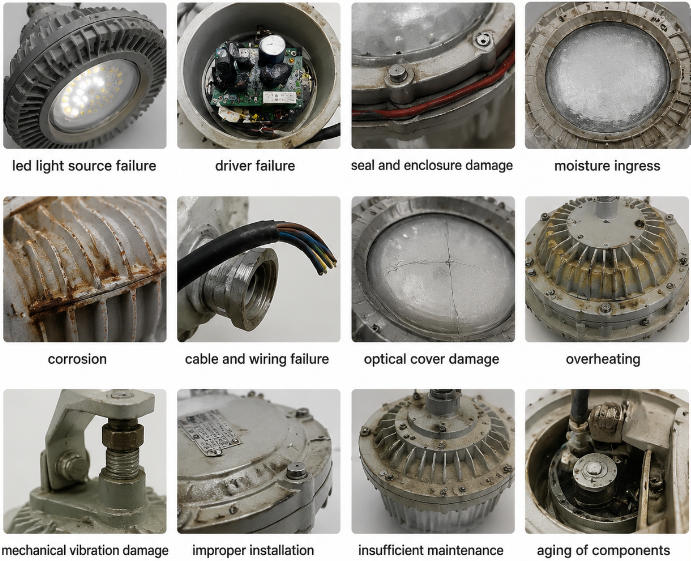 Common Failure Modes in Explosion-proof Lights