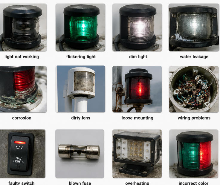 Common Navigation Light Problems