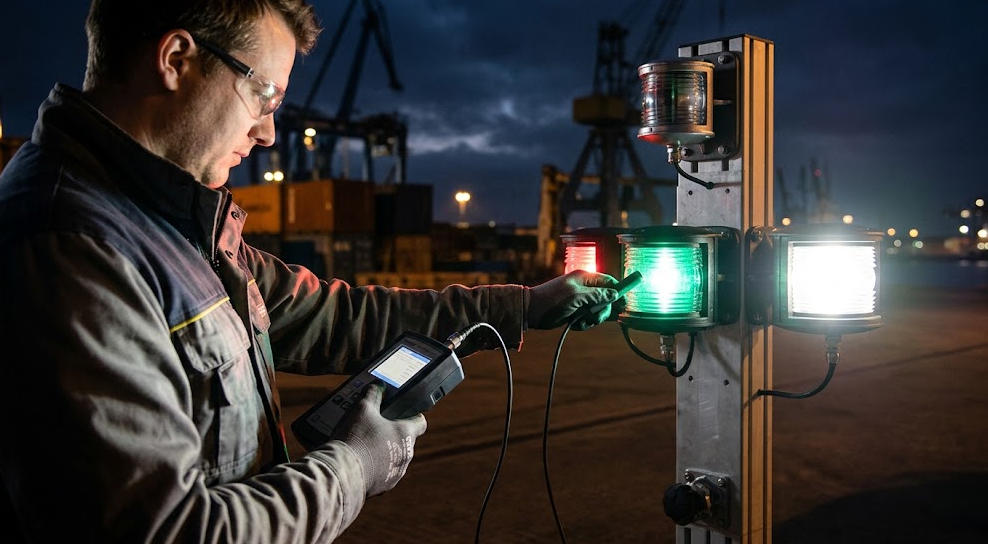 Test the Quality of Navigation Lights