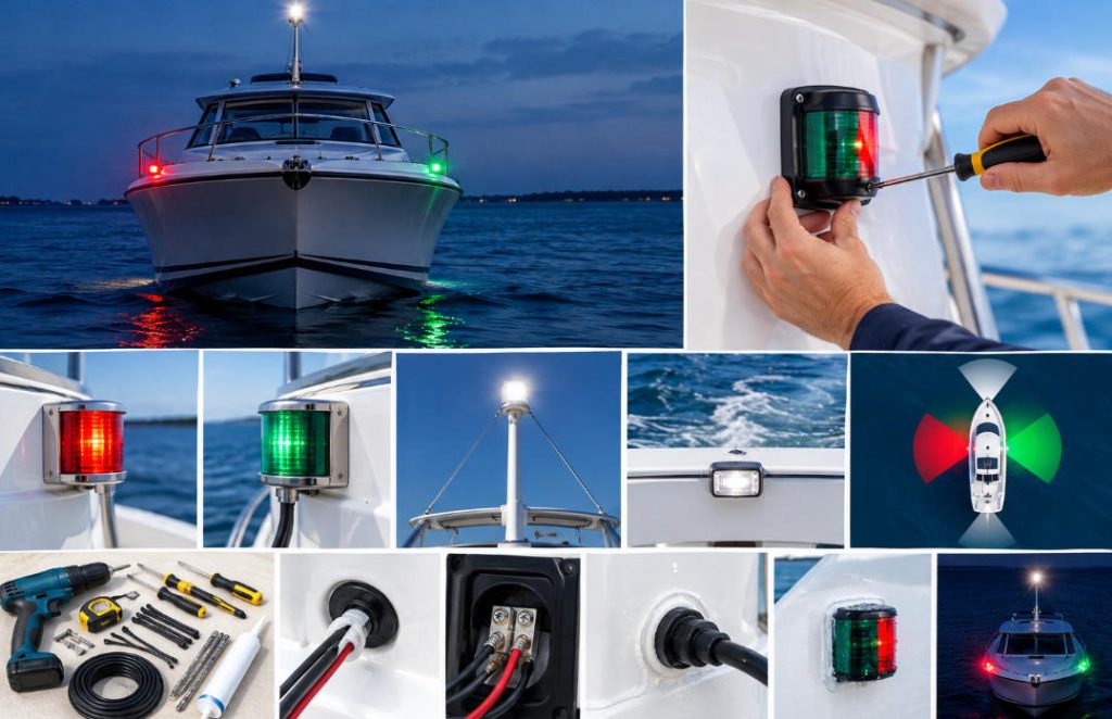 Installing Marine Navigation Lights Correctly