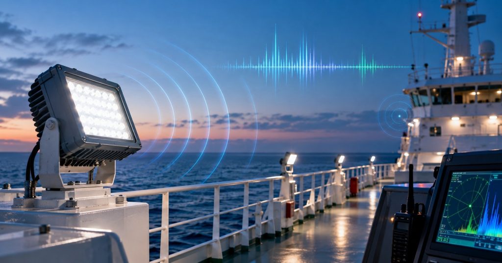 LED Marine lighting and electromagnetic compatibility on board vessels